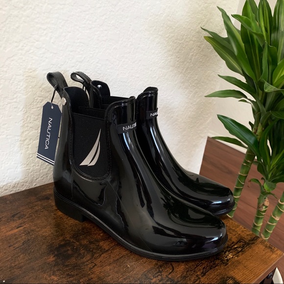Nautica Shoes | Nautica Rain Boots | Color: Black | Size: 6 | Itsmarlene's Closet